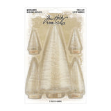 Tim Holtz Idea-Ology, Woodland Tree Lot 5/Pkg, Natural 1.5" To 5" (TH94211)