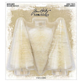 Tim Holtz Idea-Ology Woodland Large Trees 3/Pkg, Natural 5" (TH94212)
