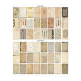 Tim Holtz Idea-Ology Backdrops Double-Sided Cardstock 6"X10" 24/Pkg, Volume #4