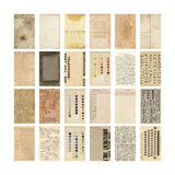 Tim Holtz Idea-Ology Backdrops Double-Sided Cardstock 6"X10" 24/Pkg, Volume #4