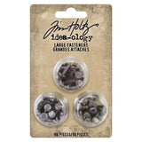 Tim Holtz Idea-Ology Metal Large Fasteners, Antique Silver, Copper & Brass (TH94314)