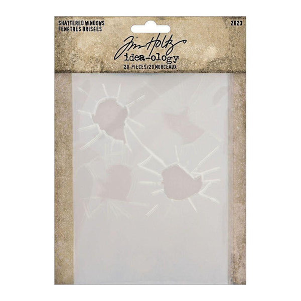 Tim Holtz idea-ology, Shattered Windows, 20 pcs/pkg (TH94325)