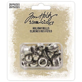 Tim Holtz Idea-Ology, Holiday Bells, 20/Pkg (TH94353)