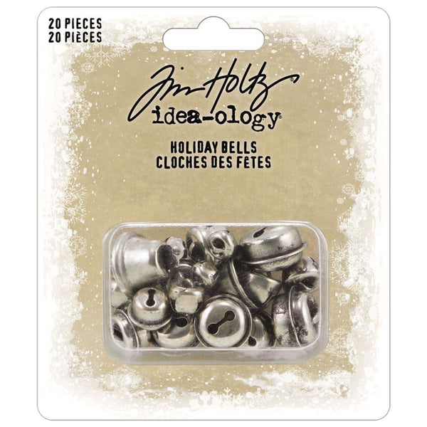 Tim Holtz Idea-Ology, Holiday Bells, 20/Pkg (TH94353)