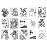 Tim Holtz Idea-ology Collage Paper Serendipity, 30 Pieces