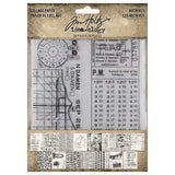 Tim Holtz Idea-ology Collage Paper Archives, 30 Pieces