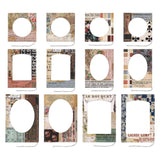 Tim Holtz Idea-ology Layer Frames, Montage, 12 Pieces