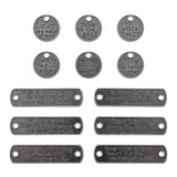 Tim Holtz Idea-ology Typed Tags, 12 Pieces