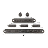 Tim Holtz Idea-ology, Word Plaques + Tags (TH94405)