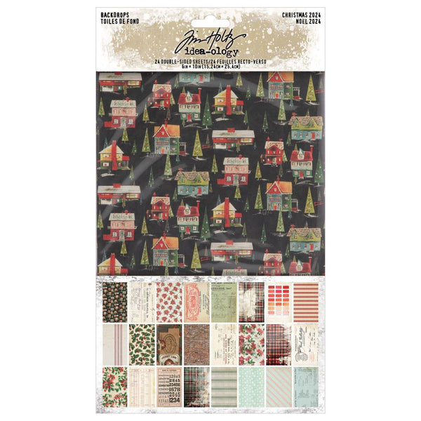 Tim Holtz Idea-ology, Backdrops (TH94406)