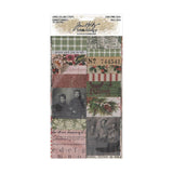 Tim Holtz Idea-ology Collage Strips Large, 24 Pieces, Christmas (TH94410)