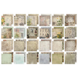 Tim Holtz, Limited Release, Paper Stash 2025 Vault Release 12"X12", Wallflower (TH94421)