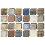 Tim Holtz, Limited Release, Paper Stash 2025 Vault Release 12"X12", Dapper (TH94423)
