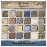 Tim Holtz, Limited Release, Paper Stash 2025 Vault Release 12"X12", Dapper (TH94423)