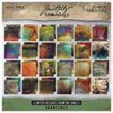 Tim Holtz, Limited Release, Paper Stash 2025 Vault Release 12"X12", Abandoned (TH94425)