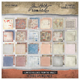 Tim Holtz, Limited Release, Paper Stash 2025 Vault Release 12"X12", Correspondence (TH94431)