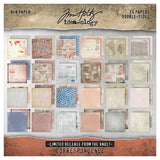 Tim Holtz, Limited Release, Paper Stash 2025 Vault Release 8"X8", Correspondence (TH94432)