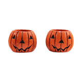 Tim Holtz, Idea-Ology Resin Jack-O-Lanterns 2/Pkg, 1.25"X1" (TH94439)