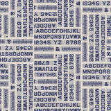 Tim Holtz Idea-ology, Double-Sided Cardstock 12"X12" 12/Pkg, Palette Collection: Indigo (TH94462)
