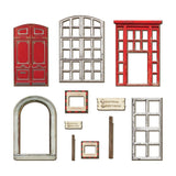Tim Holtz Idea-Ology, Baseboards + Transparencies, 22/Pkg, Christmas (TH94490)