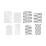 Tim Holtz Idea-Ology, Baseboards + Transparencies, 22/Pkg, Christmas (TH94490)