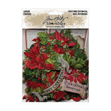 Tim Holtz Idea-Ology Layers Die-Cuts 83/Pkg, Christmas Botanical (TH94495)