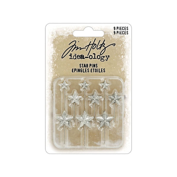 Tim Holtz Idea-Ology, Star Pins (TH94498)