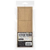 Tim Holtz Etcetera, Large Tiles, Thickboards  (THETC017)
