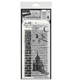 Tim Holtz Mixed-Media Stamps & Stencil, Bewitching (THMM166)