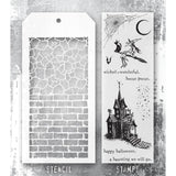 Tim Holtz Mixed-Media Stamps & Stencil, Bewitching (THMM166)