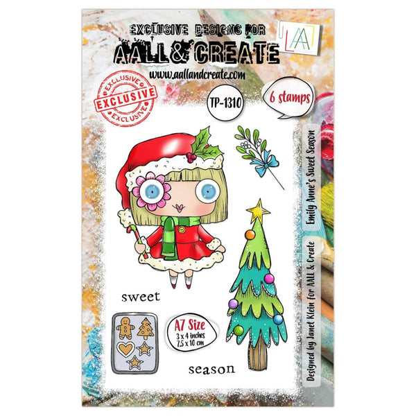 AALL And Create A7 Photopolymer Clear Stamp Set, Emily Annes Sweet Season (TP-1310)