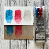 Tim Holtz Distress Crayon Pearl Set, Holiday Set# 5