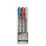 Tim Holtz Distress Crayon Pearl Set, Holiday Set# 5