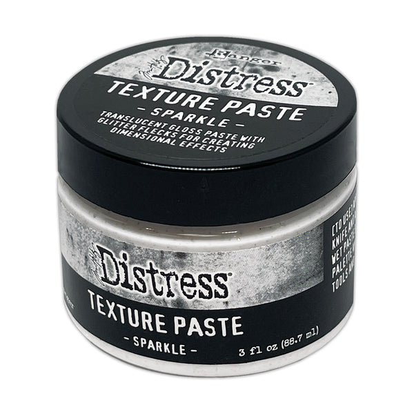 Tim Holtz Distress Texture Paste 3oz, Sparkle