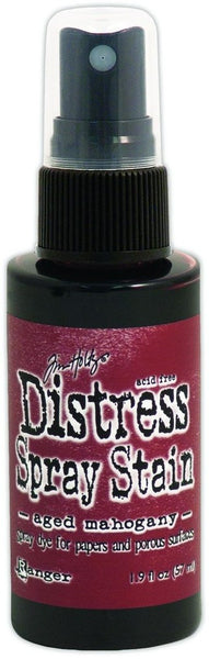Tim Holtz Distress Spray Stain 1.9oz, Aged Mahogany