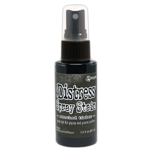 Tim Holtz Distress Spray Stain 1.9fl oz, Scorched Timber