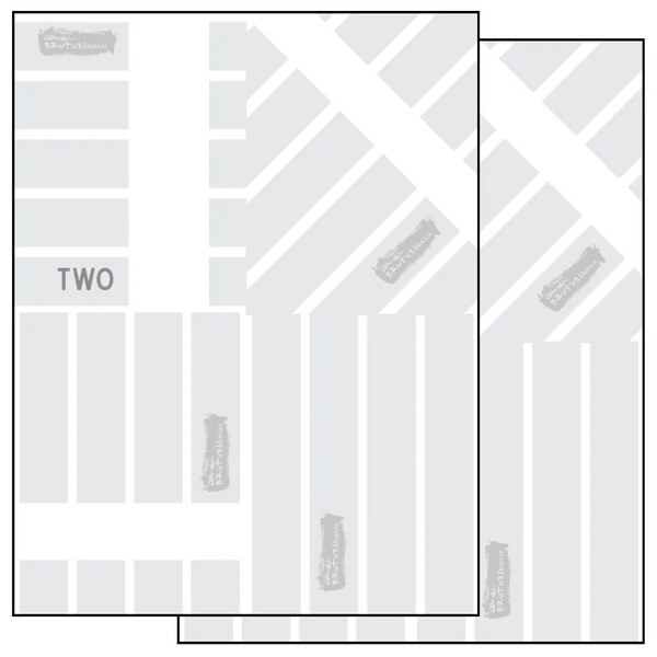 Brutus Monroe, Two, Washi Map