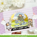 Lawn Fawn, Lawn Cuts Custom Craft Die, Ta-Da! Diorama! Sunburst Window Add-on (LF3435)