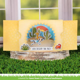 Lawn Fawn, Lawn Cuts Custom Craft Die, Ta-Da! Diorama! Sunburst Window Add-on (LF3435)