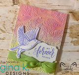 Gina K. Designs, 5"x7" Embossing Folder, Tapestry