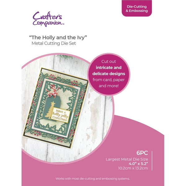 Crafter's Companion Metal Die, The Holly And The Ivy