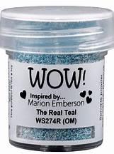 WOW! Embossing Glitter, The Real Teal