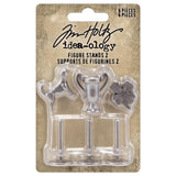 Tim Holtz® Idea-ology Figure Stands 2, 3 Charms