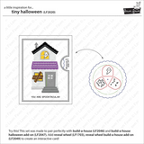Lawn Fawn Clear Stamps & Dies Combo, Tiny Halloween (LF2020 & LF2021)