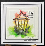 Sweet Poppy Stencil: Christmas Lantern Stamp