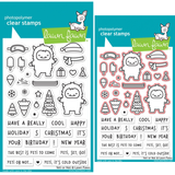 Lawn Fawn, Stamps & Dies Bundle, Yeti or Not (LF2027 & LF2028)