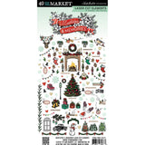 49 And Market Laser Cut Outs, Elements, Mistletoe And Memories (VBM-32673)
