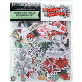 49 And Marketing Die-Cuts, Icons, Mistletoe And Memories (VBM-32697)