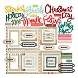 49 And Market Chipboard Set, Basics, Mistletoe And Memories (VBM-32758)