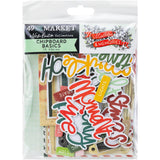 49 And Market Chipboard Set, Basics, Mistletoe And Memories (VBM-32758)